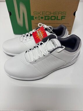 Skechers Golf Shoes Mens 8 Extra Wide Fit White